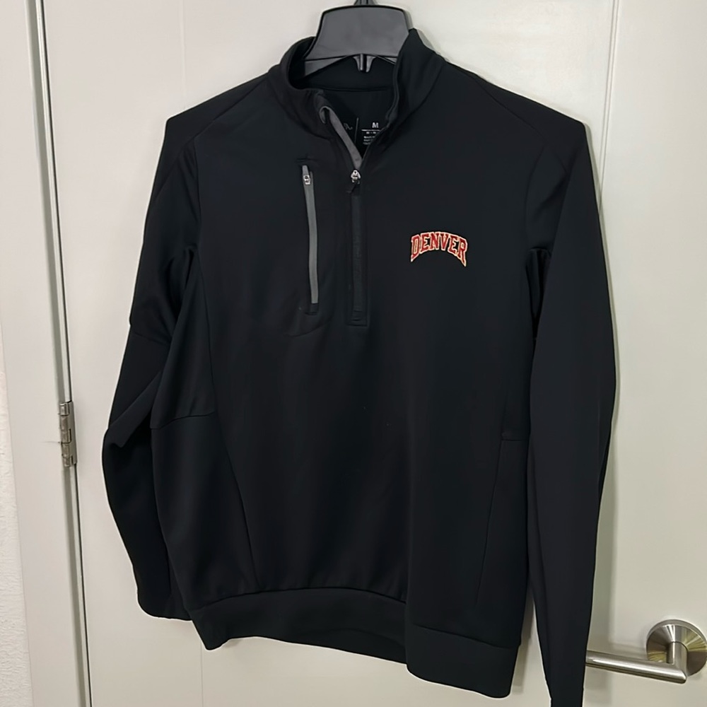 Quarter zip pullover, university of Denver